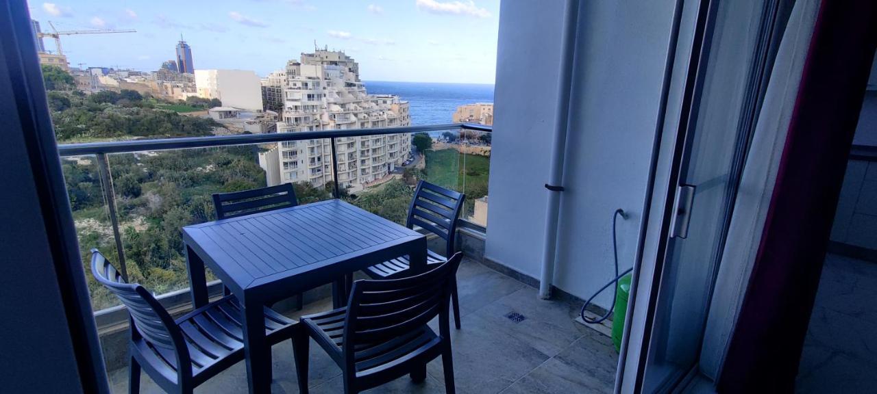 Saint Julian's Sea View Apartment 2 Bedrooms 2 Bathrooms, 2 Minutes Away From The Sea מראה חיצוני תמונה